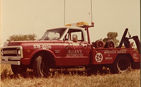 Allan's first truck